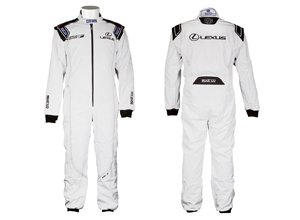 MONO DE COMPETICIÓN LEXUS BLANCO TALLAS S M L MARCA SPARCO