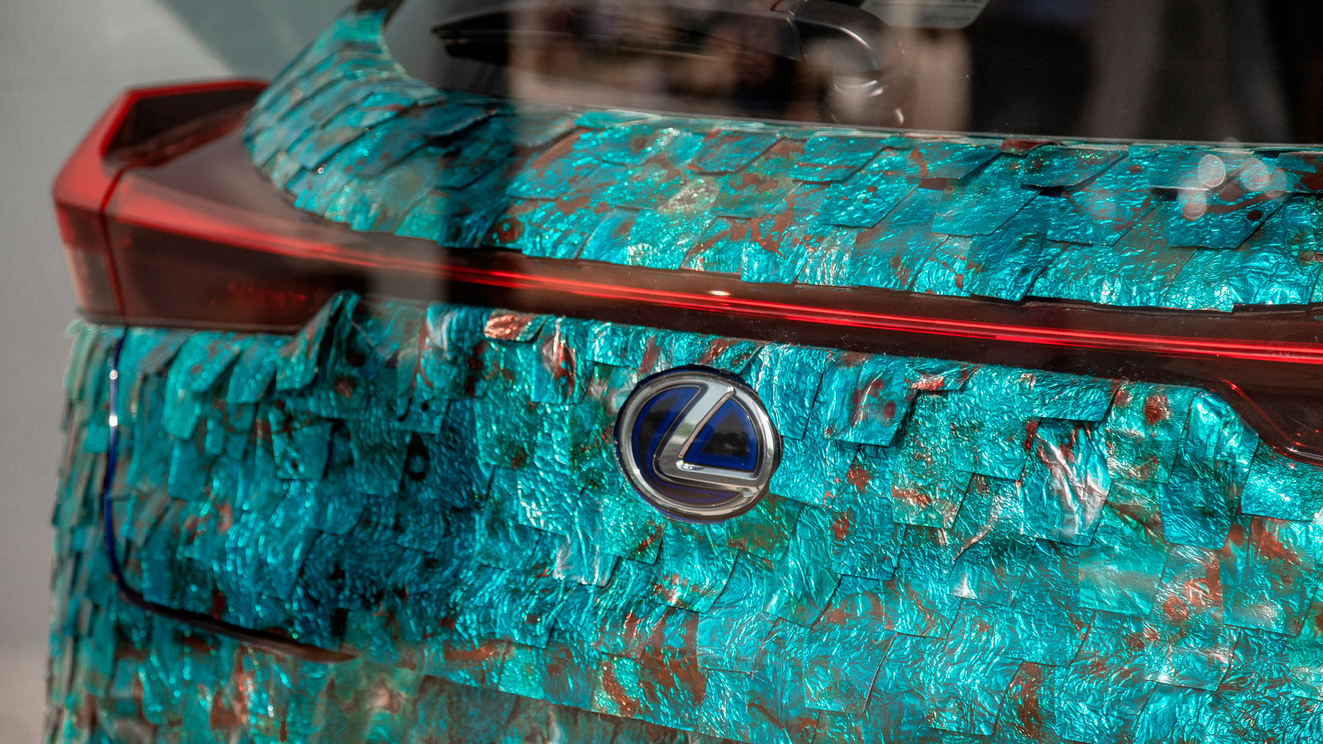 Imagen del Lexus Art Car de Antoñito y Manolín en Chantily