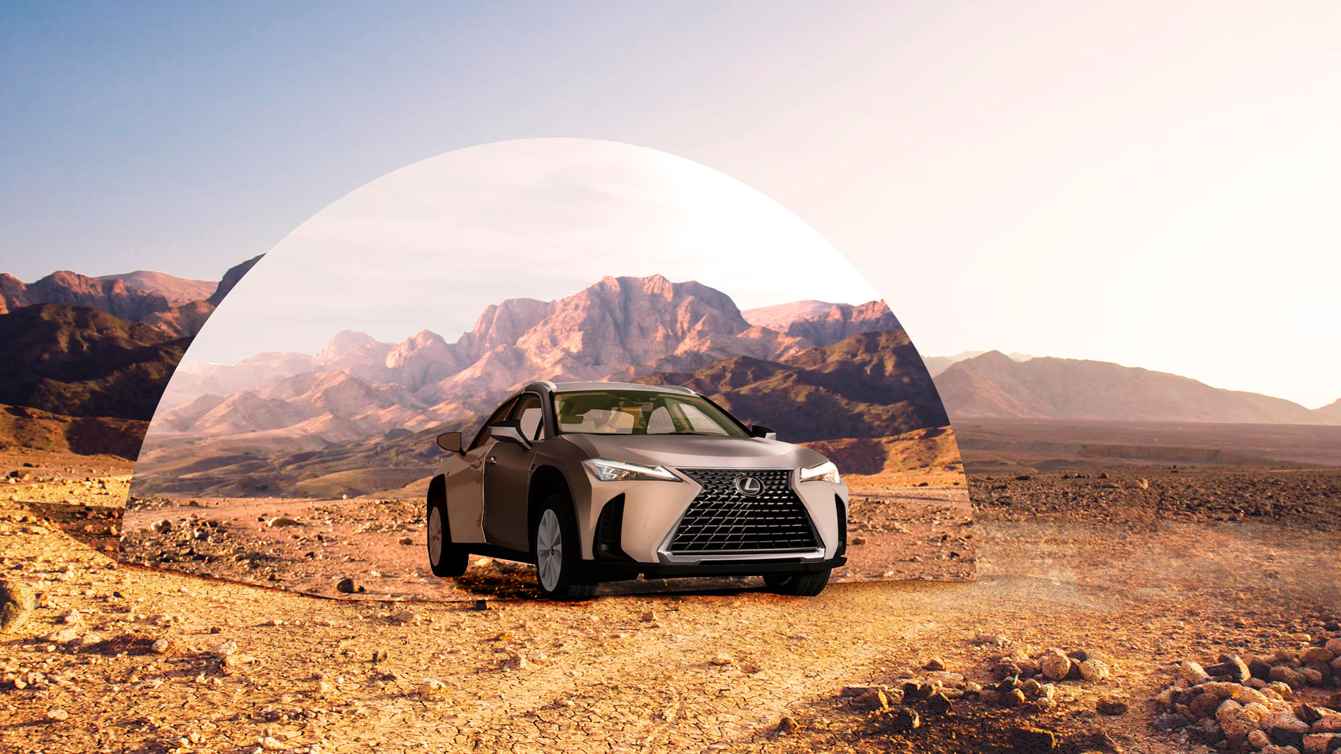 Imagen de los vehículos del Lexus Art Car