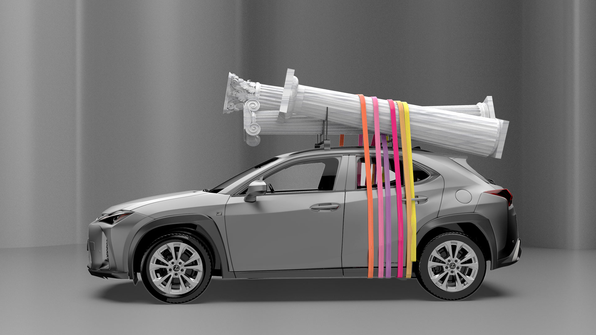 Imagen de los vehículos del Lexus Art Car