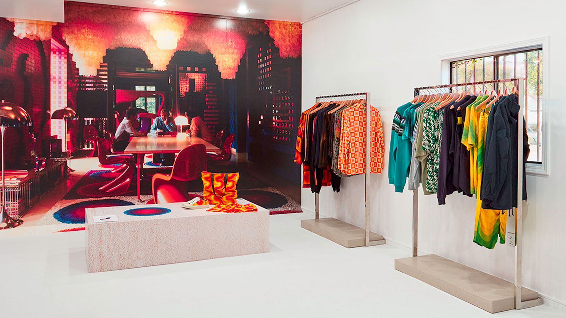 Imagen de la pop up stores de Dries van Noten en Open Ceremony