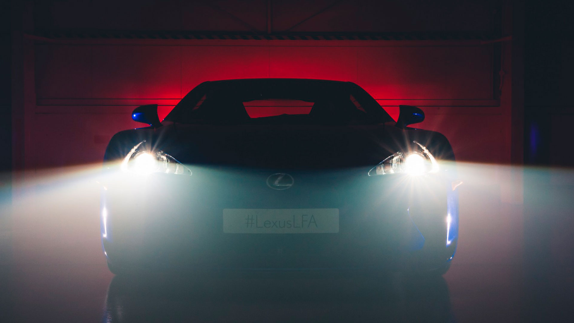 El Lexus LFA hero asset