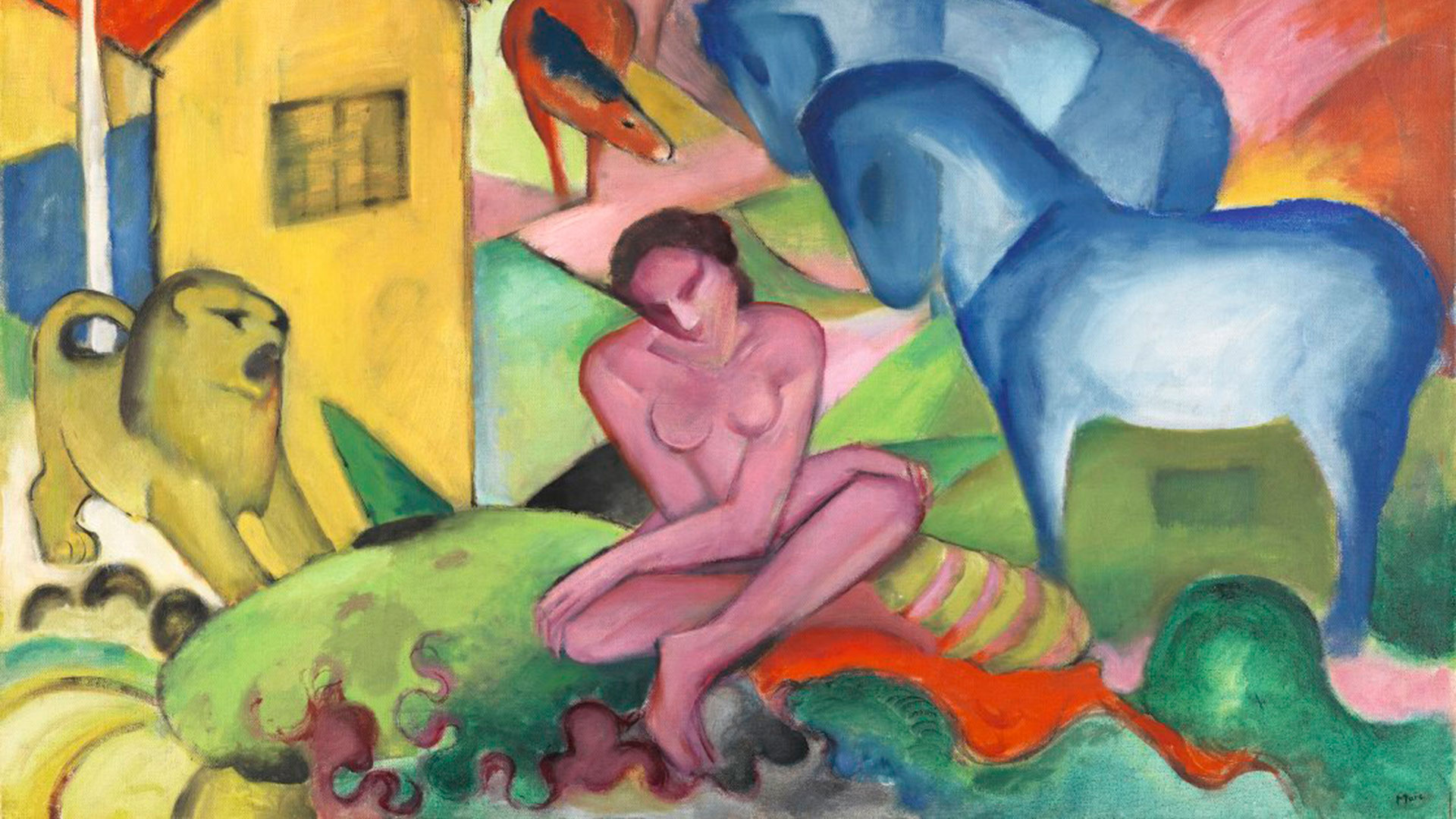 Imagen de pintura alemana del Thyssen Bornemisza