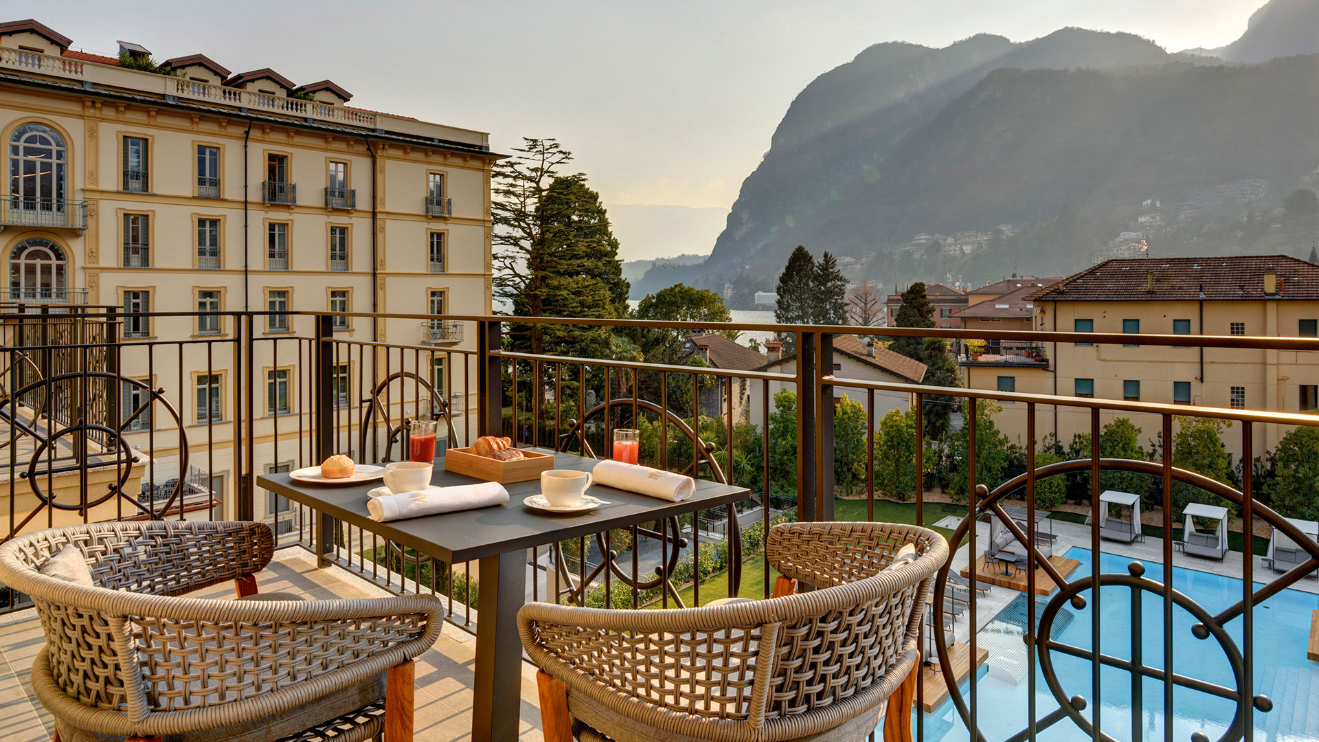Imagen del lago de Como