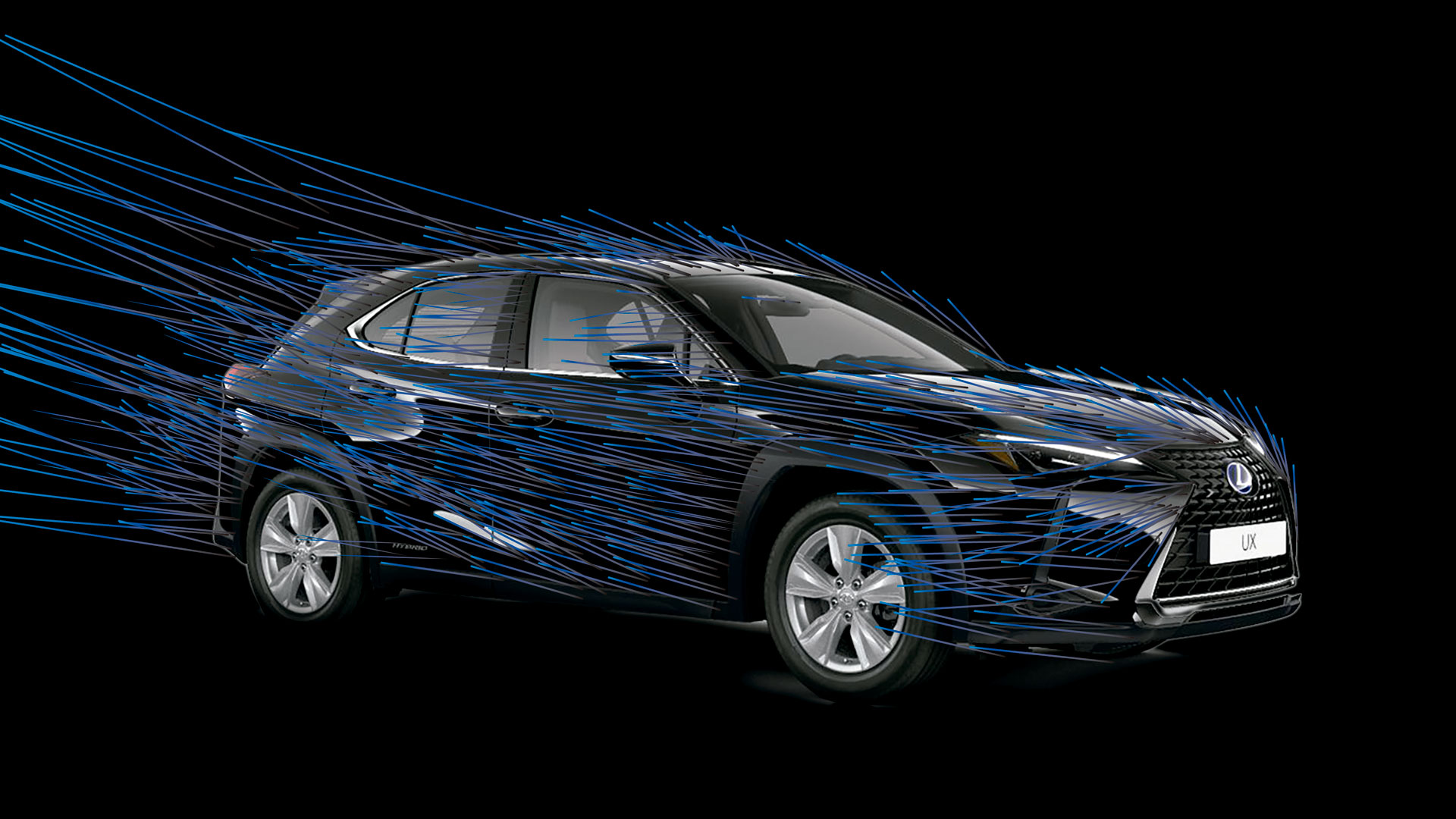 Lexus UX Art Car by Ana Soler Baena hero asset