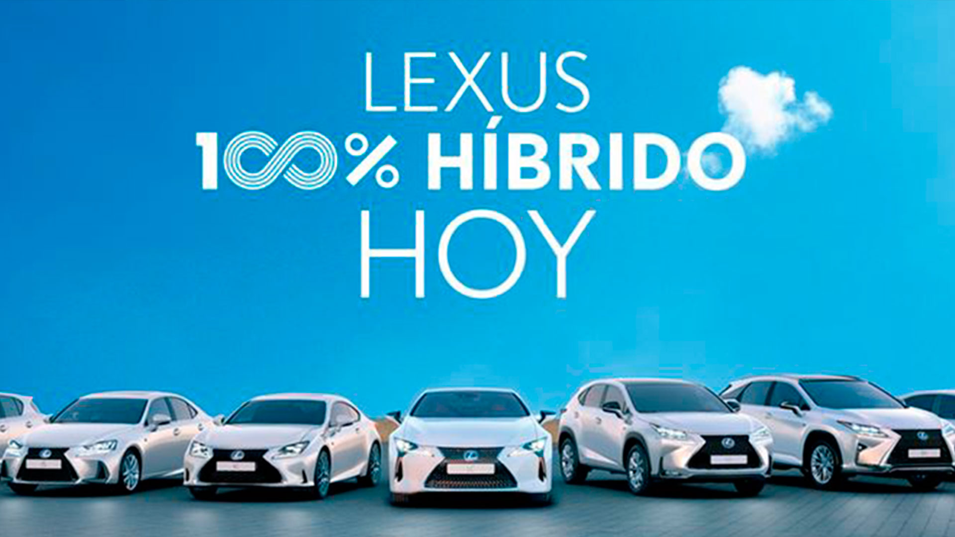 Lexus 100 híbrido hero asset