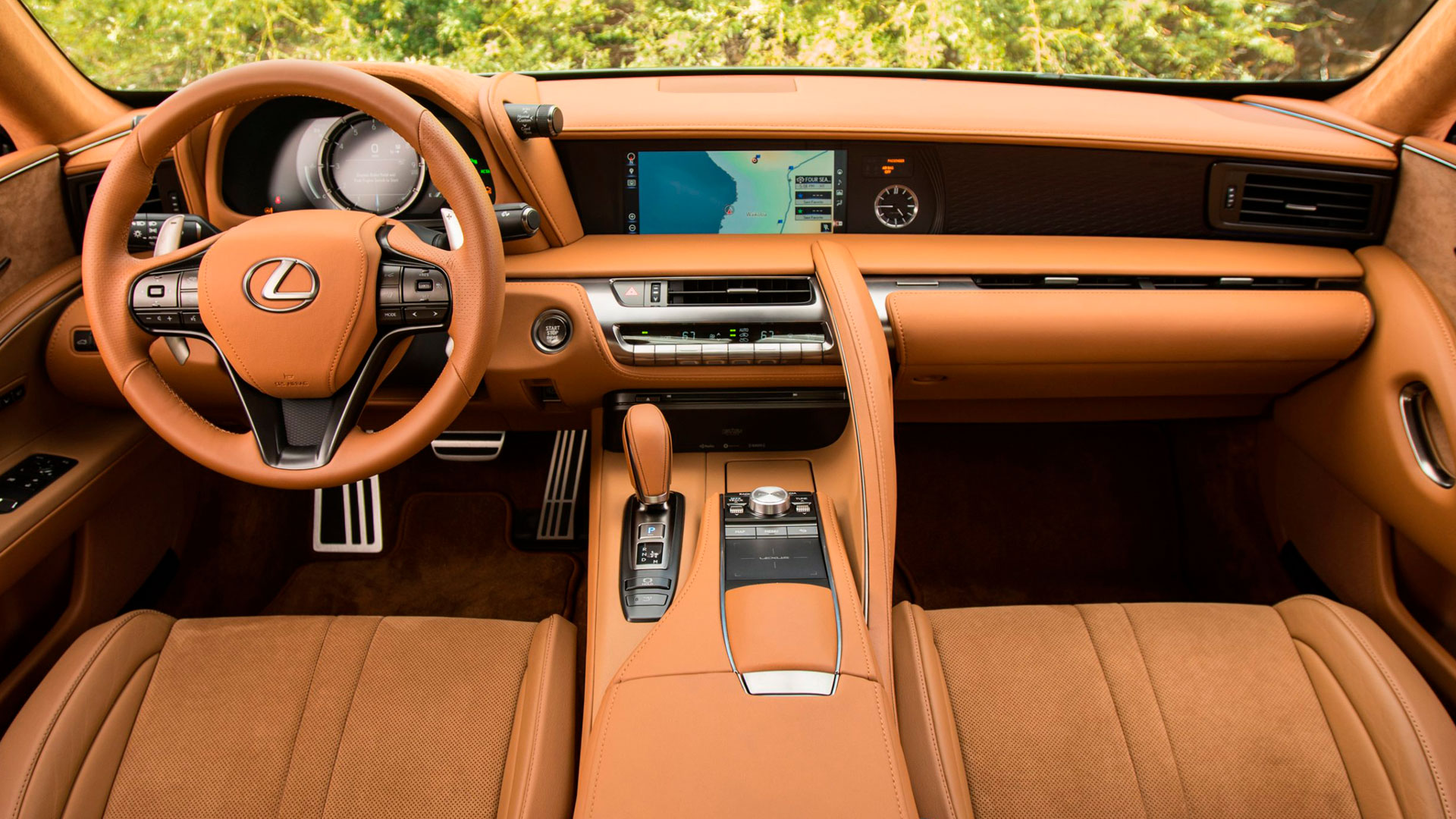 Imagen del Lexus LC 500h 2021