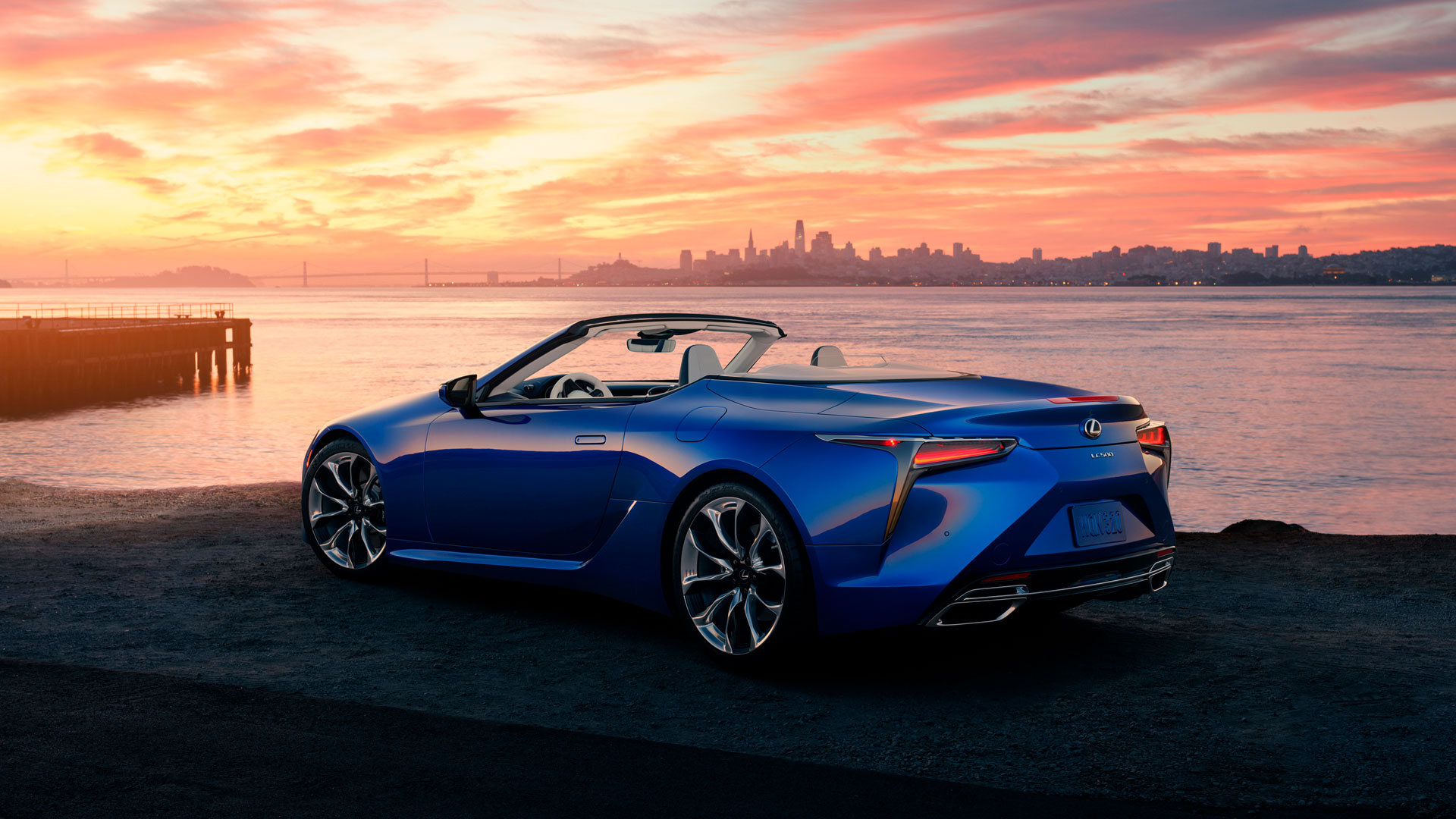 Imagen del nuevo Lexus LC 500 cabrio