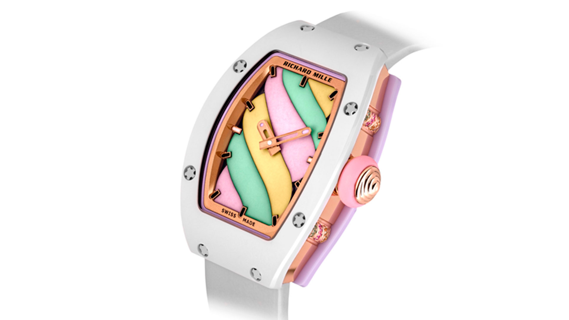 Imagen de un reloj de la colección Bonbon de Richard Mille