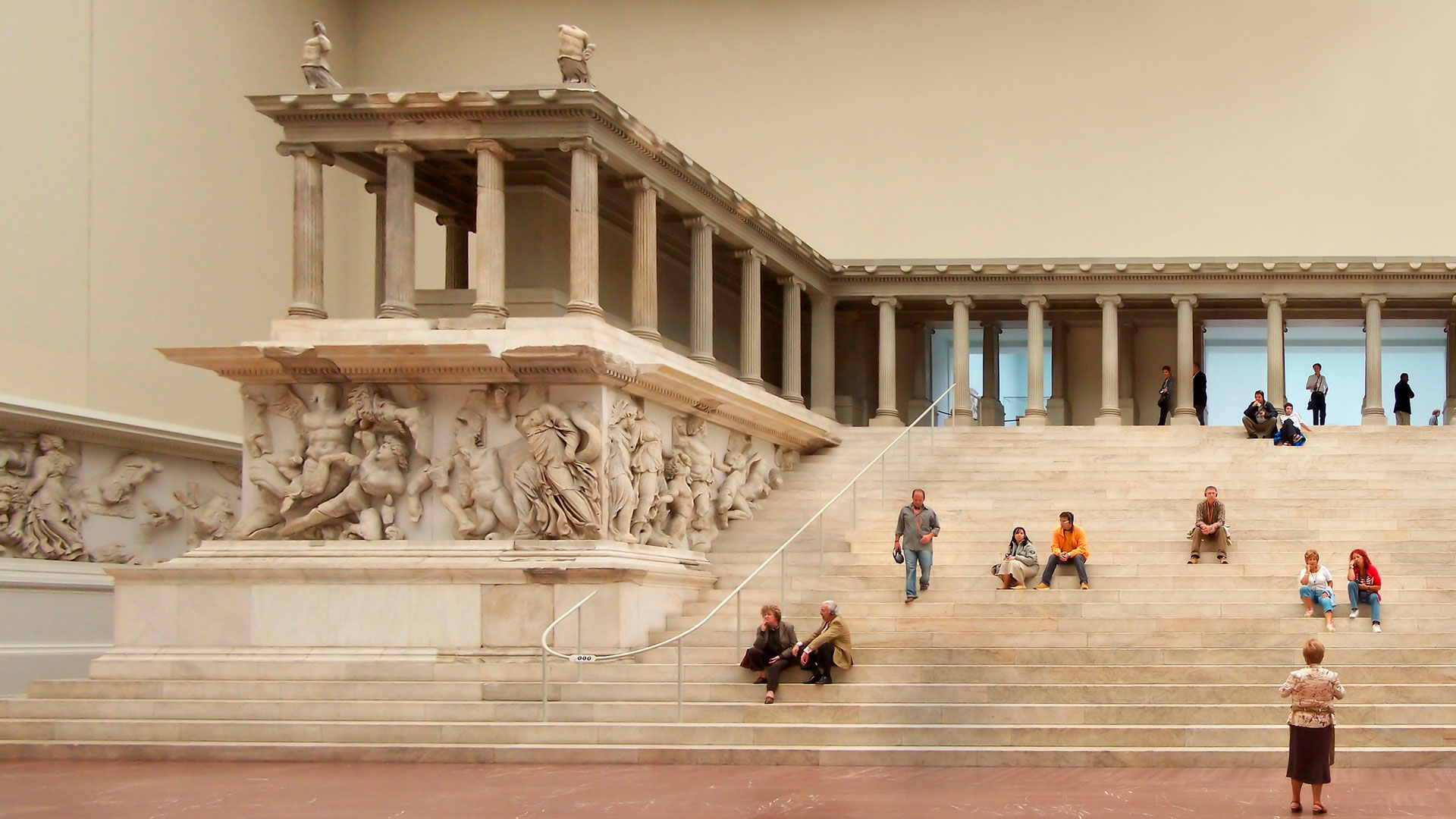Imagen interior de un museo