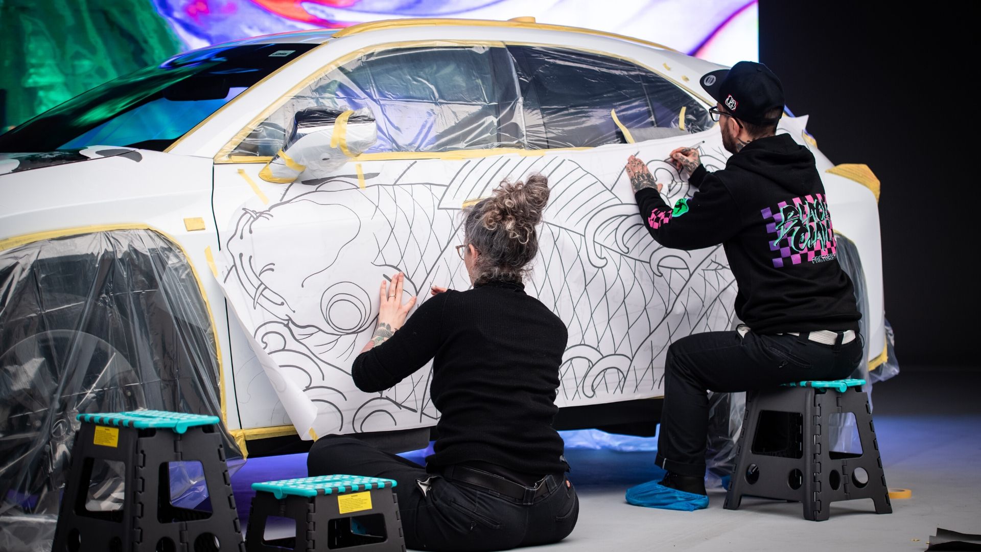 Tattooed Car 06