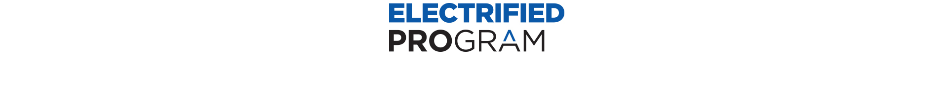 Electrified program Logo Image