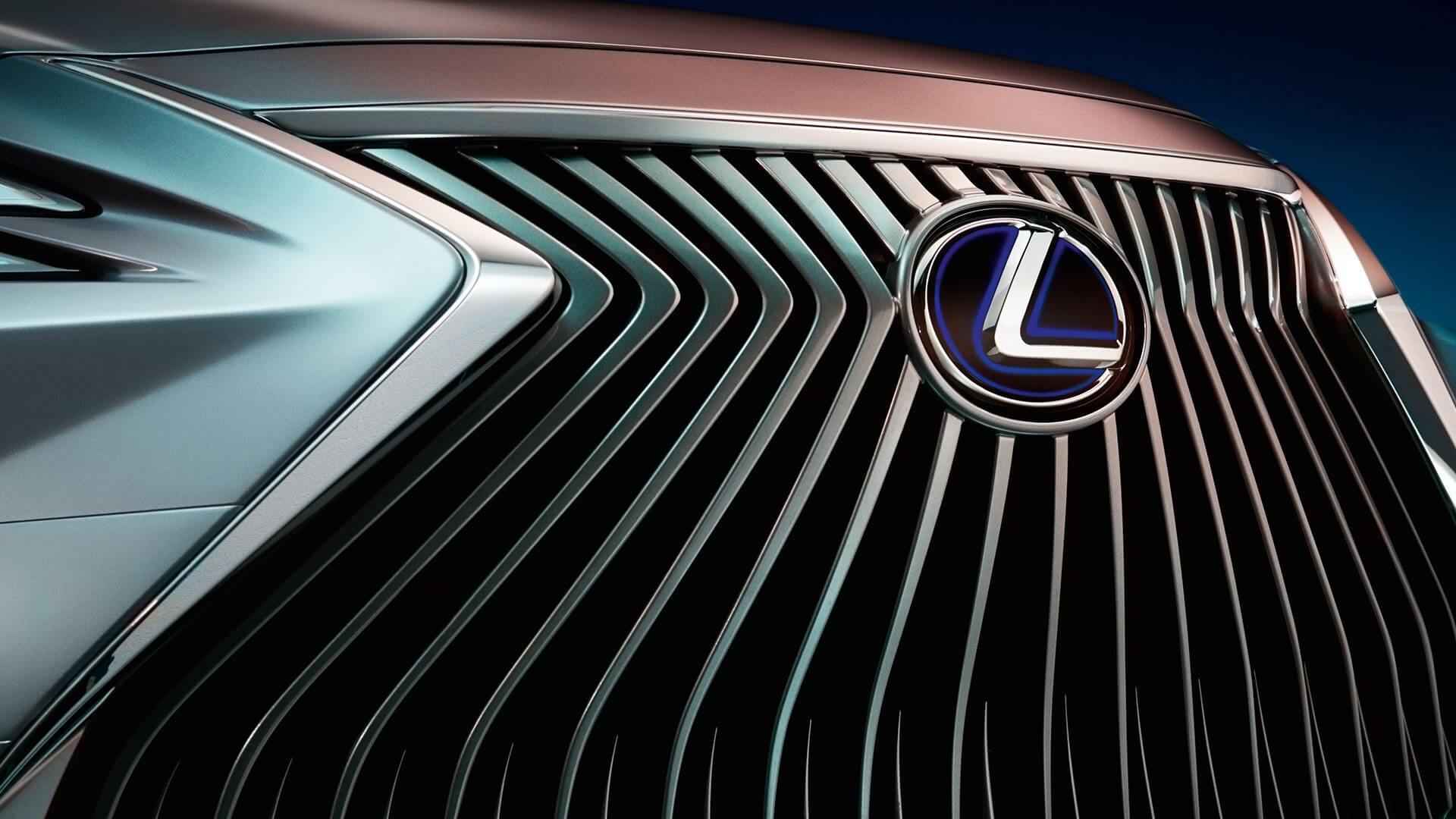 2019 lexus es exterior grille