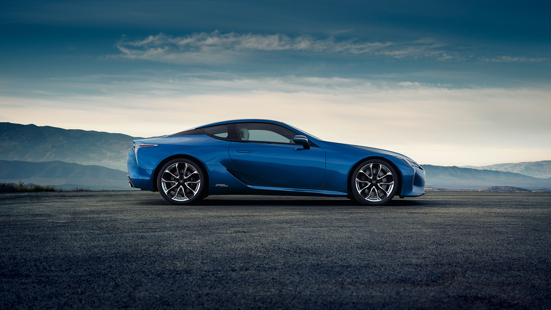 2018 lexus lc blue full width