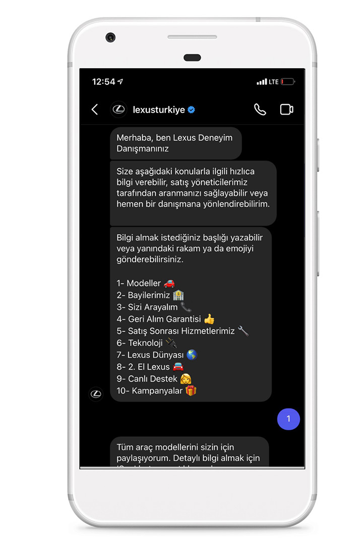Lexus Türkiye’nin İlk Instagram Botu’nu Devreye Aldı gallery04