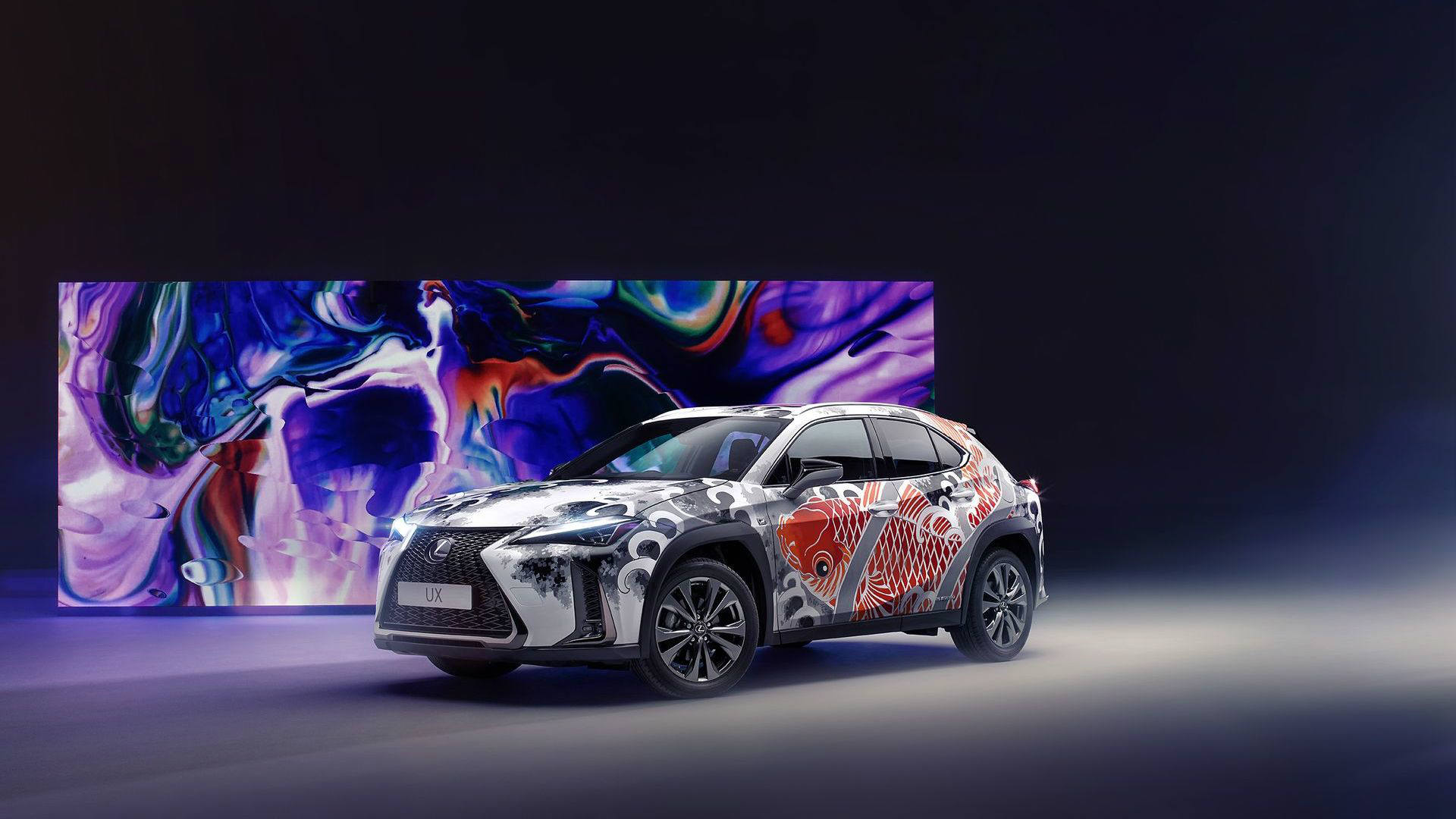 Lexus представляє винятковий «татуйований» автомобіль